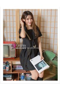 Trang Phục Nữ Sinh Nhật Sao Băng Tay Ngắn