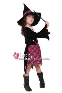 Trang Phục Phù Thuỷ Tập Sự Bé Gái Kiểu Nữ Sinh Hàn Quốc