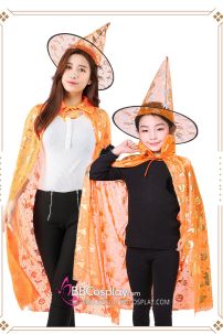 Áo Choàng Phù Thuỷ Màu Cam Bí Ngô