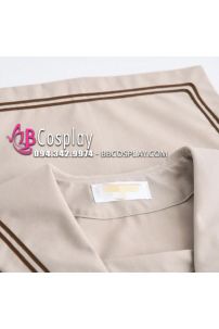 Đồng Phục Nữ Sinh Nhật Seifuku Cafe Sữa Dài Tay