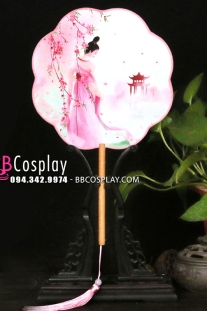 Quạt Mỹ Nhân Hoa- Mỹ Nhân Bên Hồ