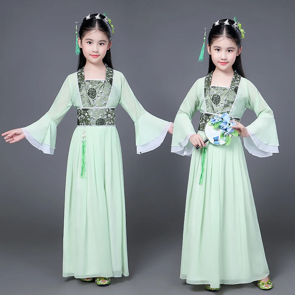 Trang Phục Cổ Trang Bé Gái Tiểu Thanh