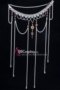 Thắt Lưng Chuỗi Ngọc Cổ Trang