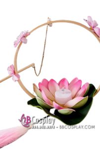 Lồng Đèn Hoa Đăng Sen Trắng