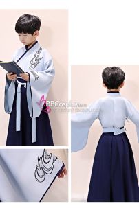 Hán Phục Môn Sinh Trẻ Em Tay Rộng