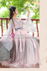 Hán Phục Mộc Tử Hoang - Chiết Eo