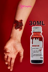 Máu Giả Hoá Trang Chai Mini 30Ml Tạo Vết Thương