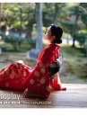 Yukata Chuẩn Nhật Đỏ (Kimono Mùa Hè Rực Rỡ)