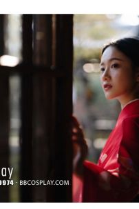 Yukata Chuẩn Nhật Đỏ (Kimono Mùa Hè Rực Rỡ)