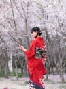 Yukata Chuẩn Nhật Đỏ (Kimono Mùa Hè Rực Rỡ)