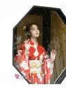 Yukata Đỏ Chuẩn Nhật Mùa Hè Rực Rỡ
