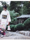 Yukata Trắng Chuẩn Nhật