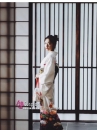 Yukata Trắng Chuẩn Nhật