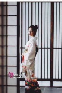 Yukata Trắng Chuẩn Nhật