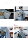 Yukata Chuẩn Nhật Tone Xanh Nhẹ Nhàng