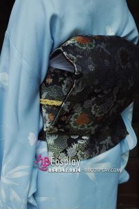 Yukata Chuẩn Nhật Tone Xanh Nhẹ Nhàng