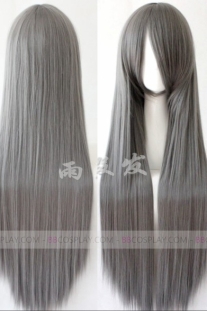 Tóc Xám Thẳng Dài 60Cm