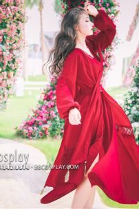 Trang Phục Cô Bé Quàng Khăn Đỏ Hiện Đại