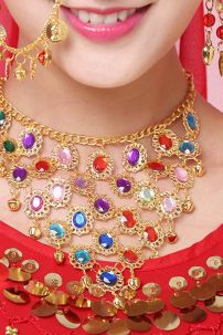 Phụ Kiện Belly Dance - Vòng Cổ Nhiều Màu