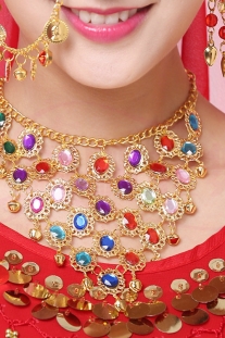 Phụ Kiện Belly Dance - Vòng Cổ Nhiều Màu