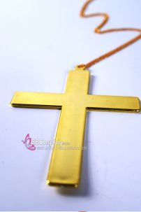 Dây Chuyền Thánh Giá Nhựa Giả Kim Loại