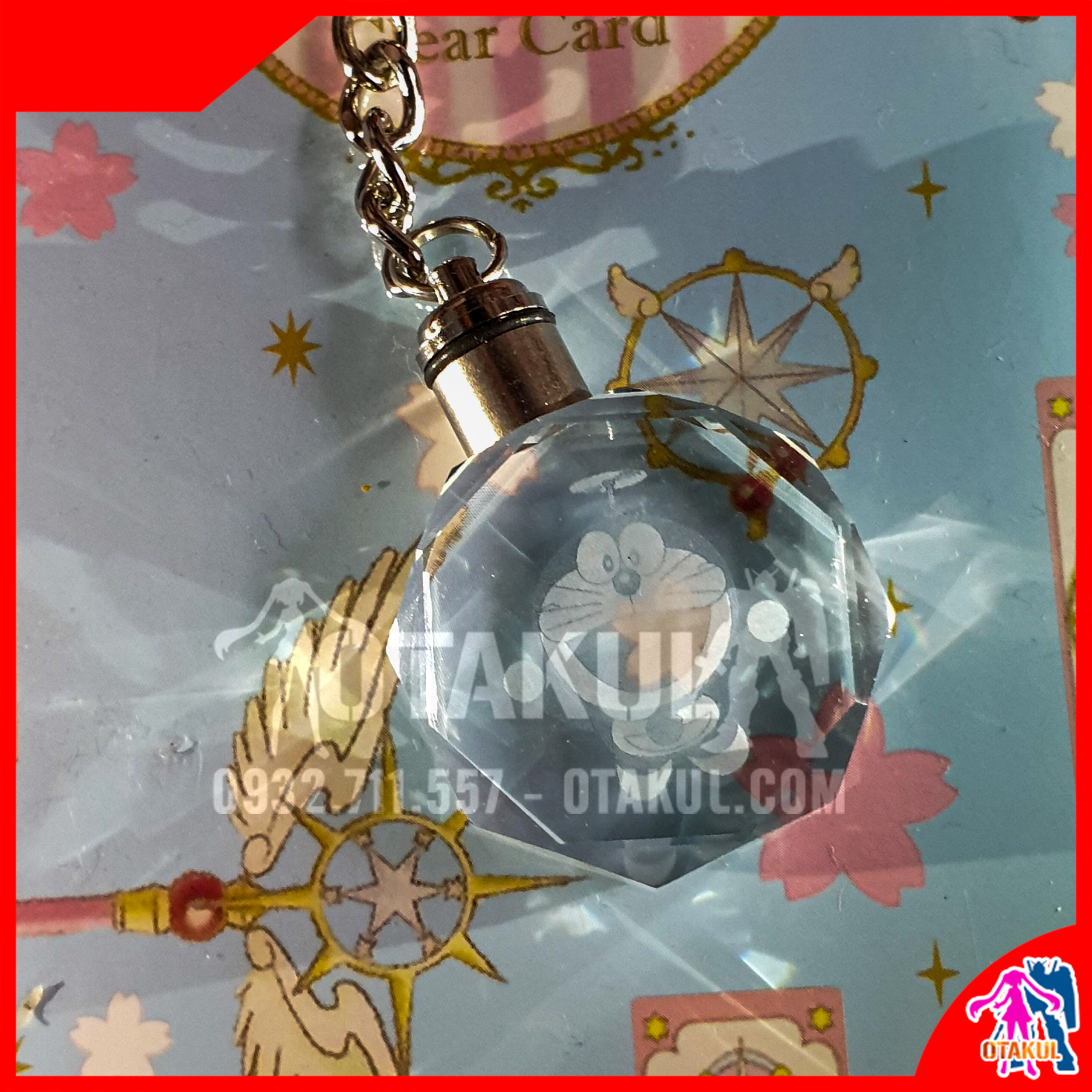 Móc Khoá Đèn Doraemon Chong Chóng Tre 13157