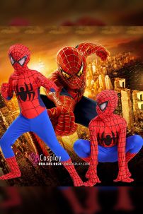 Trang Phục Người Nhện Trẻ Em Thun 4 Chiều