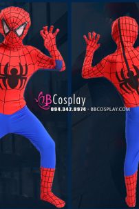 Trang Phục Người Nhện Trẻ Em Thun 4 Chiều