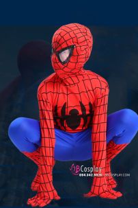 Trang Phục Người Nhện Trẻ Em Thun 4 Chiều