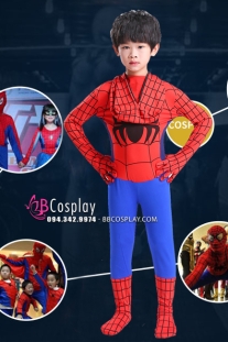 Đồ Người Nhện Trẻ Em Thun 4 Chiều