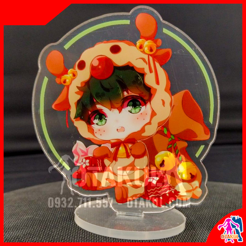 Mô Hình Standee Izuku Midoriya Cosplay Tuần Lộc - My Hero Academia