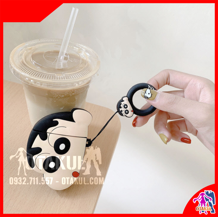 Vỏ Đụng Airpod Shin Cậu Bé Bút Chì