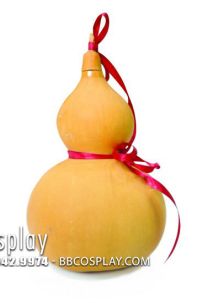 Bầu Rượu Hồ Lô Vàng 12x25cm