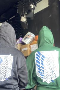 Áo Khoác Jacket Attack On Titan Đen