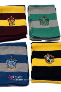 Khăn Choàng Cổ Harry Potter Nhà Salazar Slytherin
