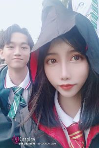 Áo Khoác Harry Potter Trường Hogwarts - Nhà Godric Gryffindor