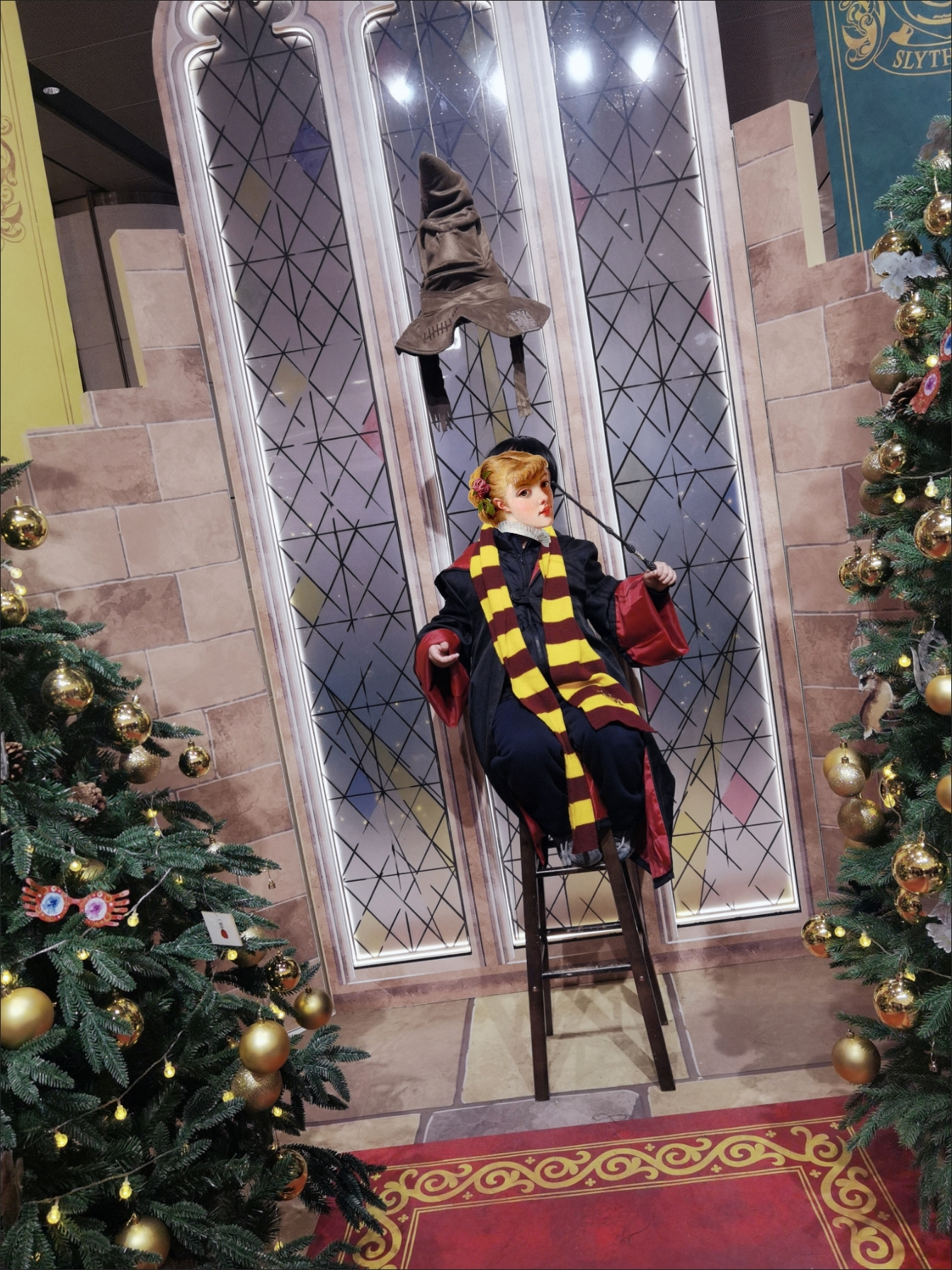 Áo Khoác Harry Potter Trường Hogwarts - Nhà Godric Gryffindor