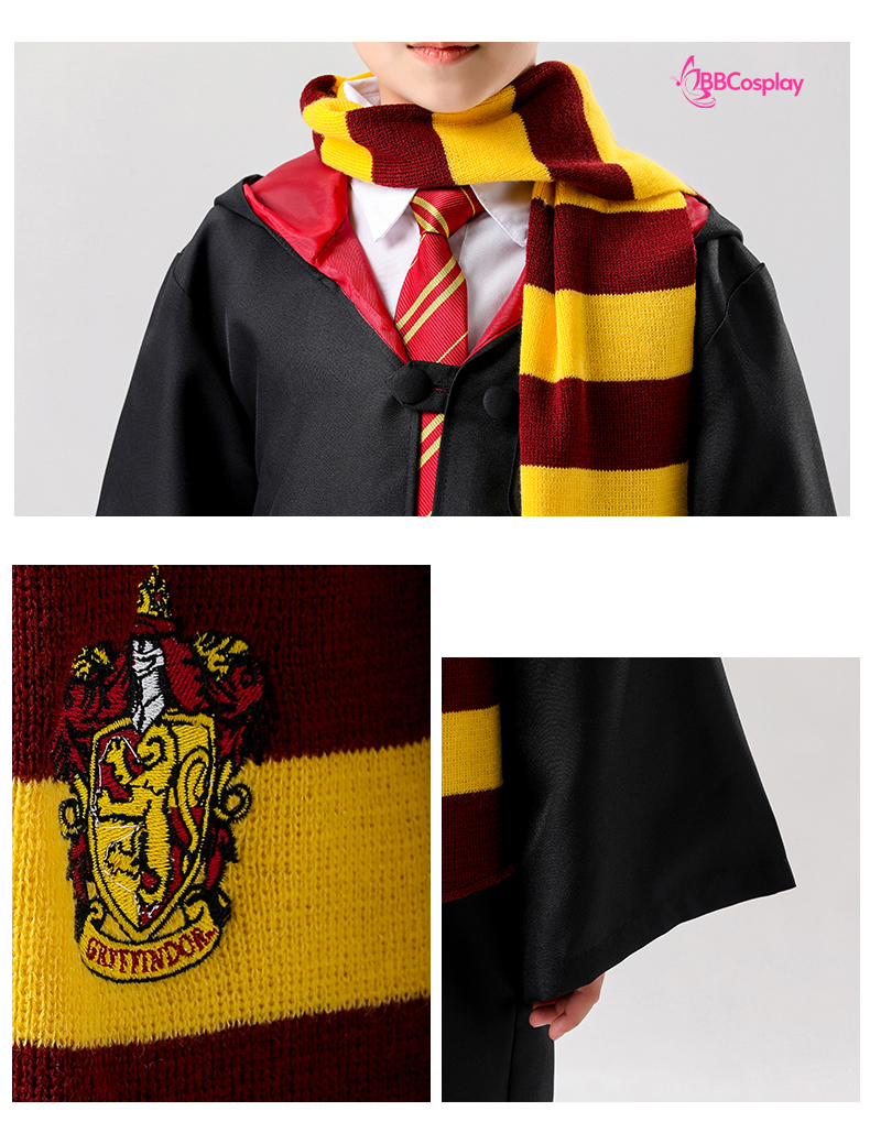 Áo Khoác Harry Potter Trường Hogwarts - Nhà Godric Gryffindor