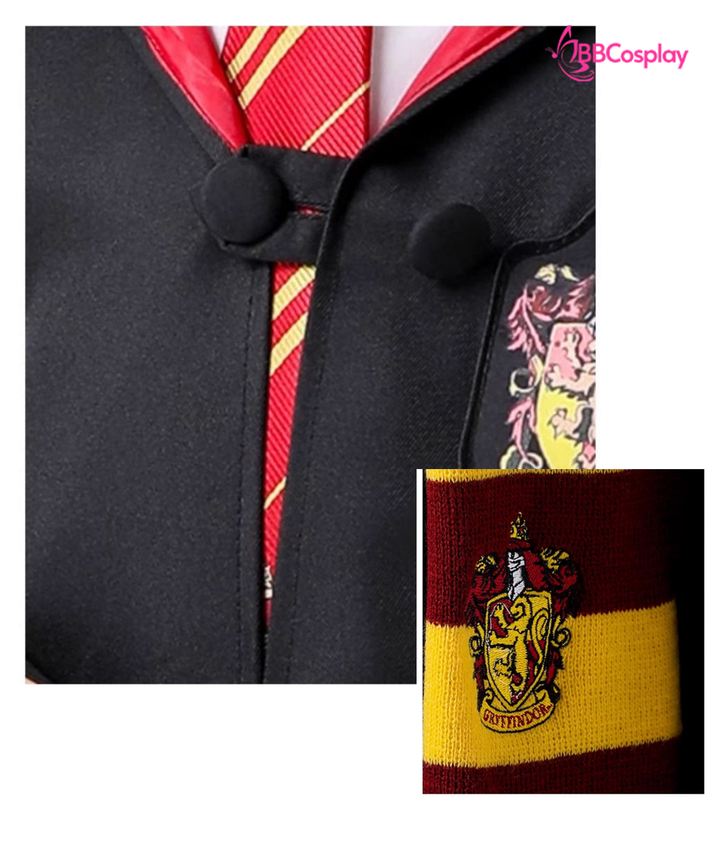 Áo Khoác Harry Potter Trường Hogwarts - Nhà Godric Gryffindor