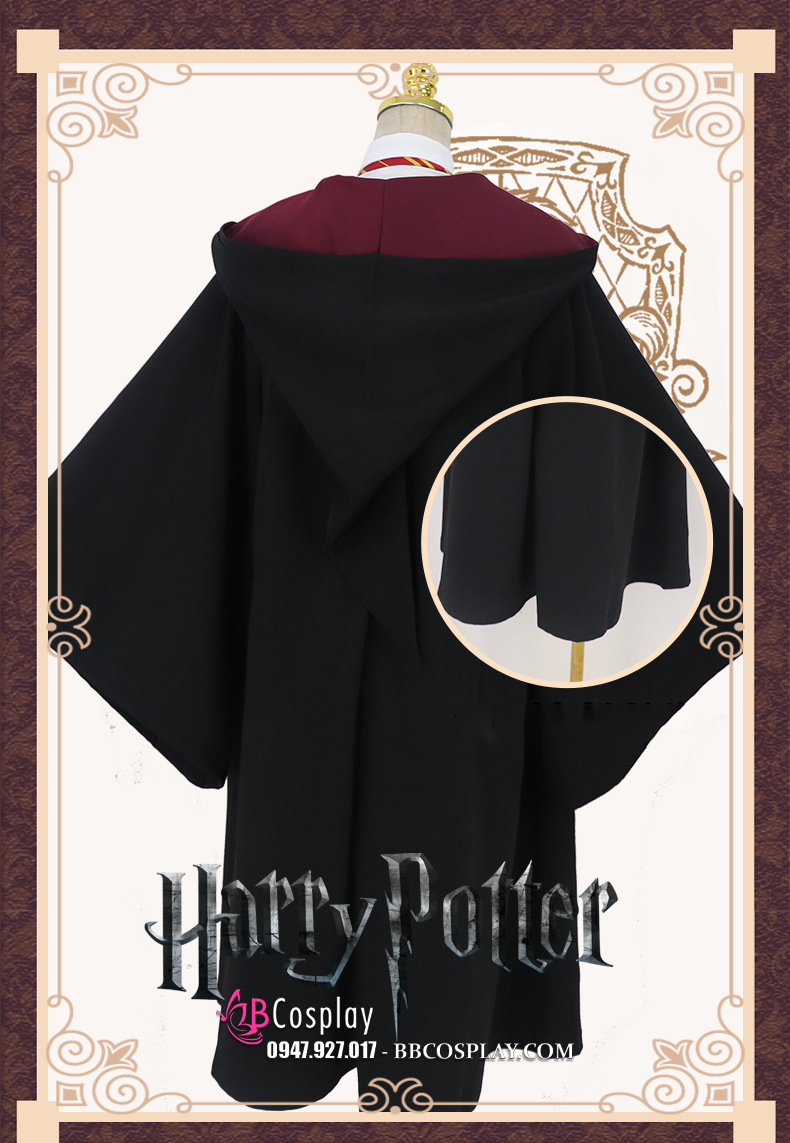 Trang Phục Harrypotter Godric Gryffindor