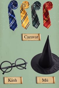 Đồng Phục Harry Potter Trường Hogwarts - Nhà Salazar Slytherin