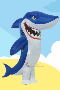 Mascot Cá Mập Khổng Lồ Bơm Hơi