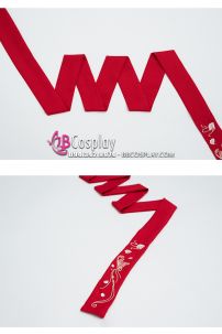 Dây Cột Tóc Cổ Trang Hồ Điệp - Màu Đỏ