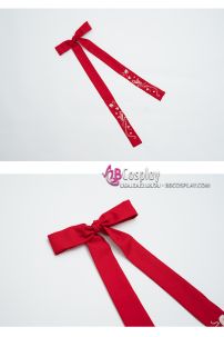 Dây Cột Tóc Cổ Trang Hồ Điệp - Màu Đỏ