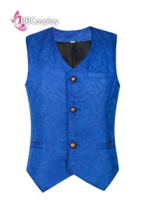 Áo Ghi Lê Quý Tộc Victorian - Màu Xanh