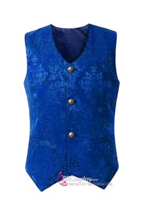 Áo Ghi Lê Quý Tộc Victorian - Màu Xanh