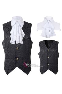 Áo Ghi Lê Quý Tộc Victorian - Màu Đen