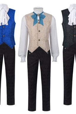 Áo Ghi Lê Quý Tộc Victorian - Màu Đen