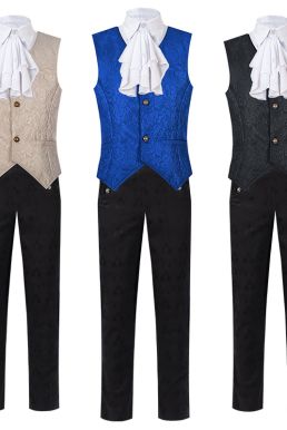 Áo Ghi Lê Quý Tộc Victorian - Màu Đen
