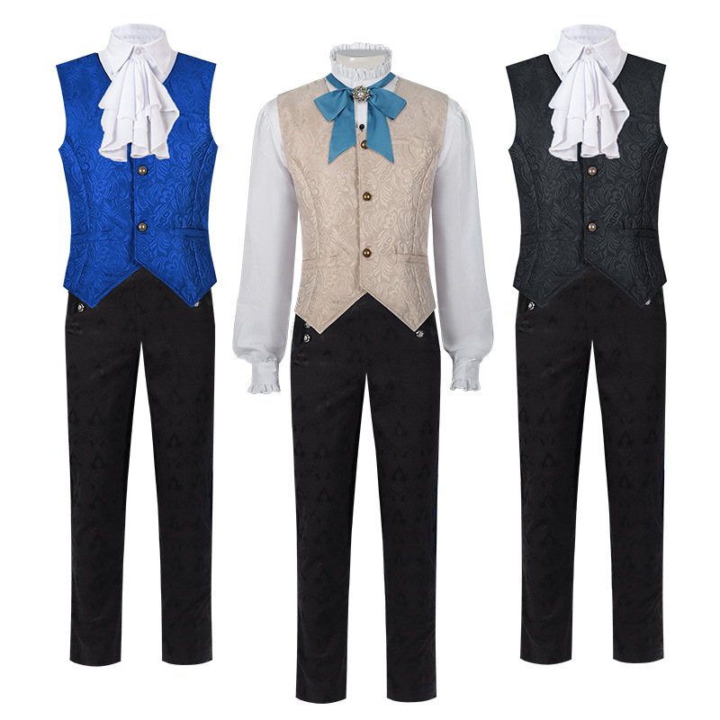 Áo Ghi Lê Quý Tộc Victorian - Màu Đen